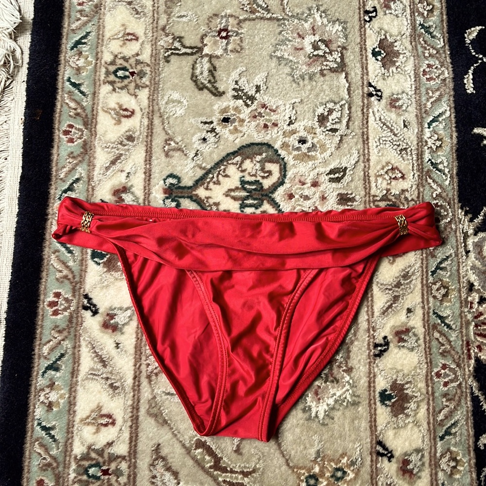 Red Cheeky Bikini bottoms